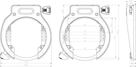 ABUS AMPARO 4650XL NR black Service