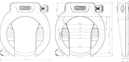 ABUS PRO AMPARO 4750X NR black
