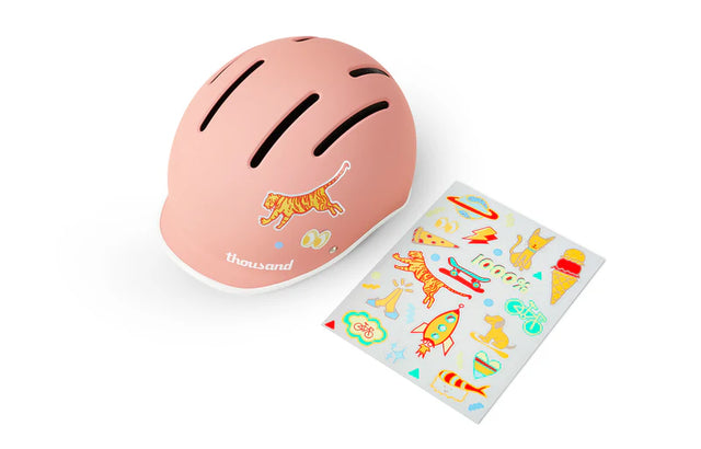 Thousand Jr. Børn - Power Pink Cykelhjelm