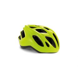 MET Helmet Active/Crossover Espresso - Safety Yellow/Glossy - Cykelhjelm