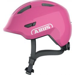 Abus Smiley 3.0 shiny pink - børne cykelhjelm