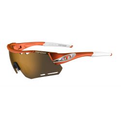 Tifosi   Alliant Matte Orange Smoke/rød/klar  cykelbriller