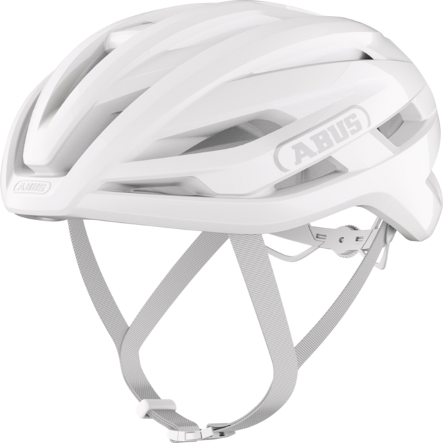 ABUS StormChaser ACE Pure White cykelhjelm