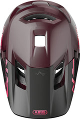 Abus YouDrop Wildberry Red - børnehjelm