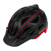 Casco ACTIV2 black structure red - Cykelhjelm