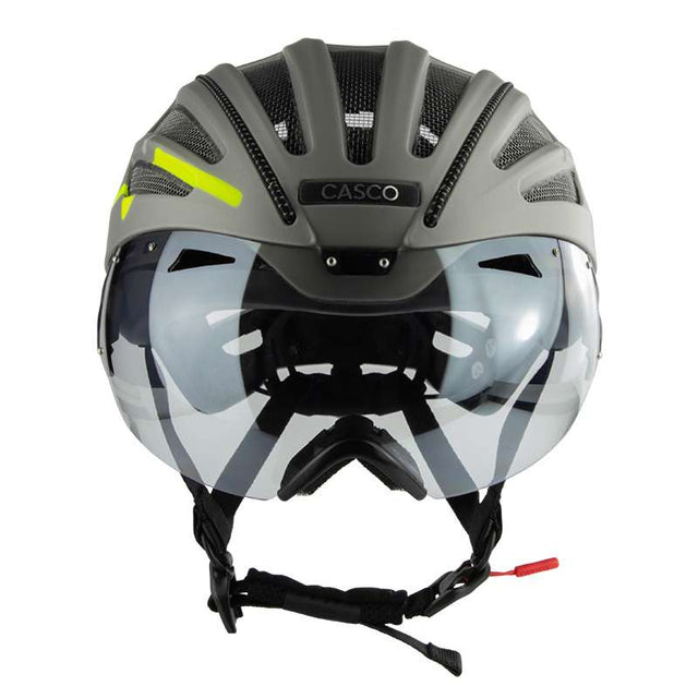Casco SPEEDairo Aero Firefly Silver Black cykelhjelm