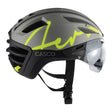 Casco SPEEDairo Aero Firefly Silver Black cykelhjelm