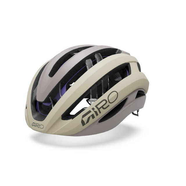 Giro Aries Spherical i grå - Cykelhjelm