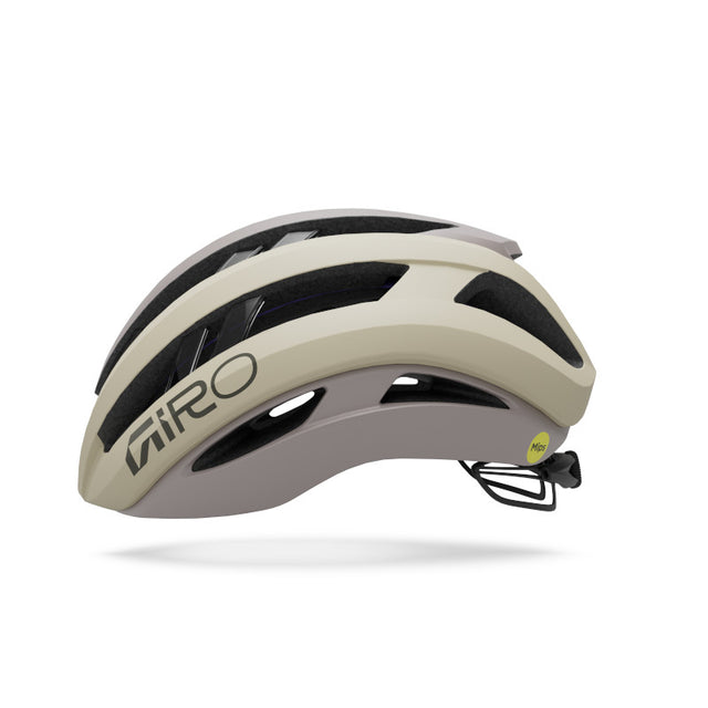 Giro Aries Spherical i grå - Cykelhjelm
