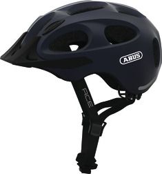 Abus Youn-I ACE metallic blue med indbygget ledlys