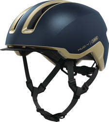 ABUS HUD-Y Midnight Gold cykelhjelm – produktbillede 4