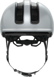 ABUS HUD-Y Signal Silver cykelhjelm – produktbillede 2