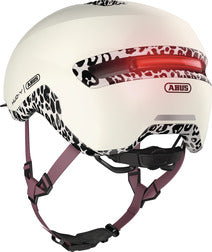 ABUS HUD-Y Leo White cykelhjelm – produktbillede 6