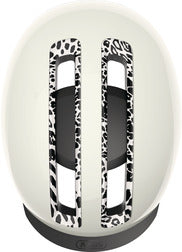 ABUS HUD-Y Leo White cykelhjelm – produktbillede 5