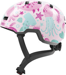 ABUS Skurb Kid Rose Sea cykelhjelm – produktbillede 1