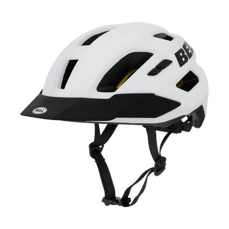 Bell Kick LED Mips i hvid - Cykelhjelm