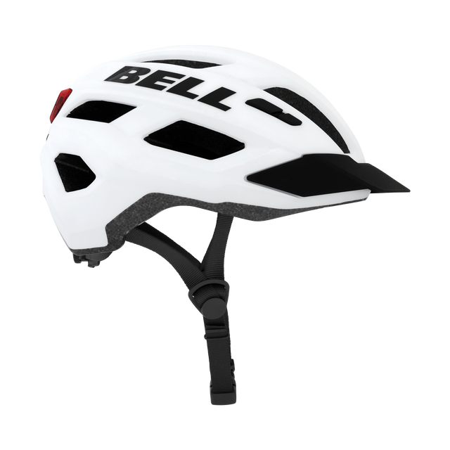 Bell Kick LED Mips i hvid - Cykelhjelm