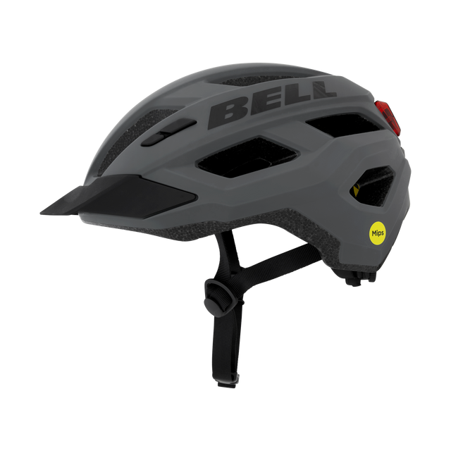 Bell Kick LED Mips i grå - Cykelhjelm
