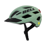 Bell Kick LED Mips i olivengrøn - Cykelhjelm