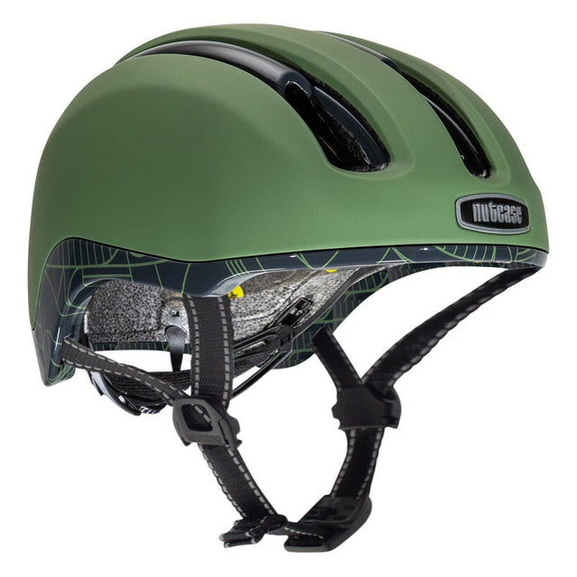 Nutcase Vio Adventure Bahous Green MIPS - Cykelhjelm
