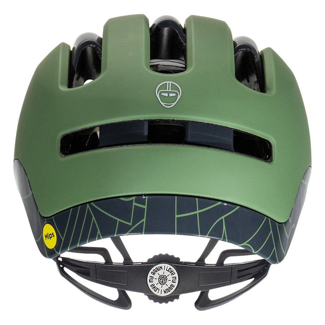 Nutcase Vio Adventure Bahous Green MIPS - Cykelhjelm