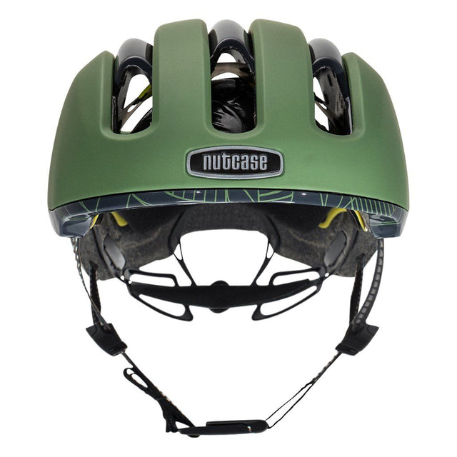 Nutcase Vio Adventure Bahous Green MIPS - Cykelhjelm
