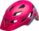Bell Sidetrack Junior i Matte Berry Gnarly - Cykelhjelm