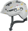 Abus Smiley 3.0 grey police - børne cykelhjelm