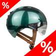 Casco Roadster Plus Boulevard Green cykelhjelm med visir