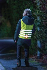 Abus LED-lampe lumino indicator light med velcrolukning i gul