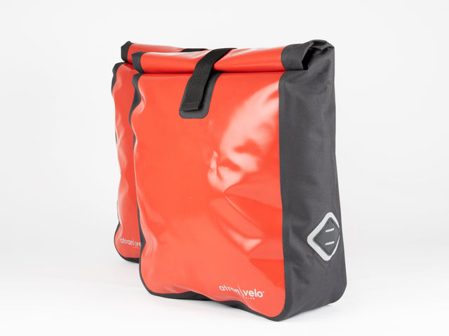 Atran Velo Sidetasker TRAVEL Vandtæt Rød/Sort AVS – billede 3