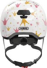 Abus Skurb Kid White Crowns Børnehjelm