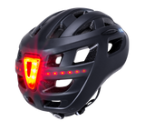Kali Central Lit Sort Mat - Cykelhjelm