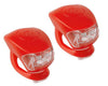 M-Wave LED-cykellygtesæt – mørkeorange