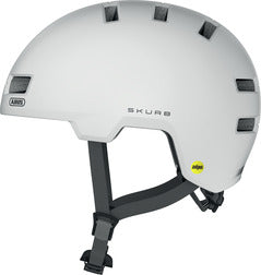 ABUS Skurb MIPS Polar White skatehjelm med MIPS – billede 1