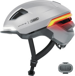 ABUS HYP-E Gleam Silver elcykelhjelm – billede 2