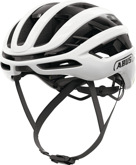 ABUS AirBreaker 2.0 MIPS Shiny White landevejshjelm
