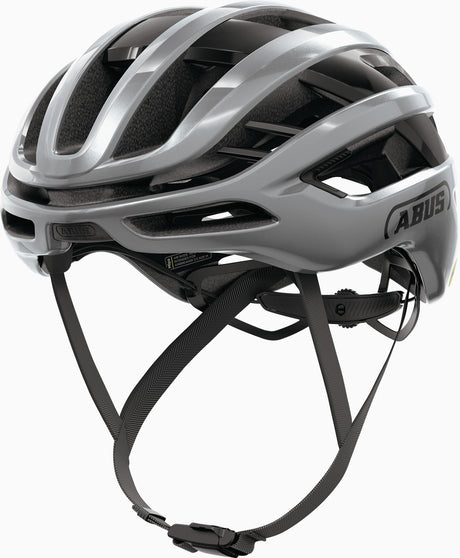 ABUS AirBreaker 2.0 MIPS Graphite Silver landevejshjelm