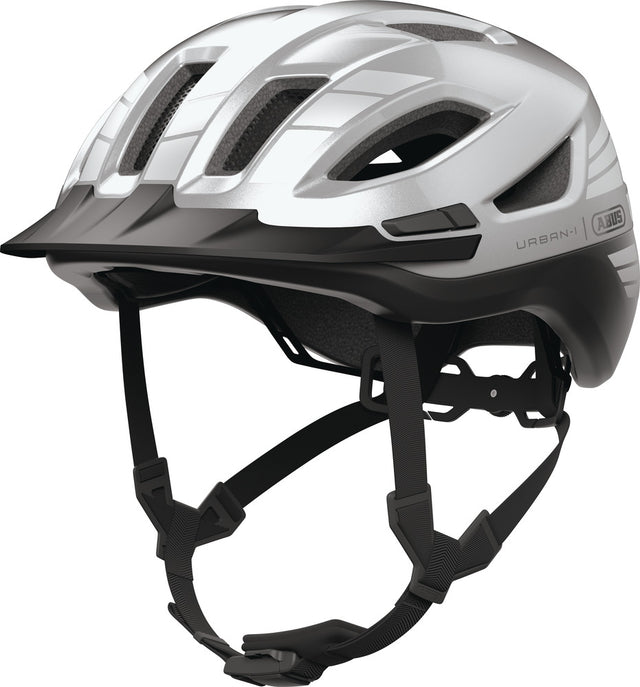 Abus Urban-I 4.0 ACE signal silver - cykelhjelm