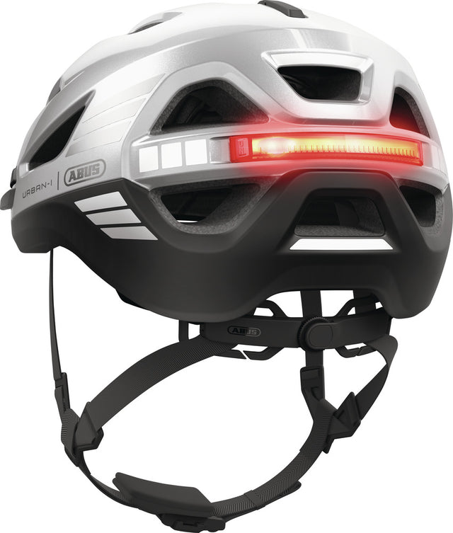 Abus Urban-I 4.0 ACE signal silver - cykelhjelm