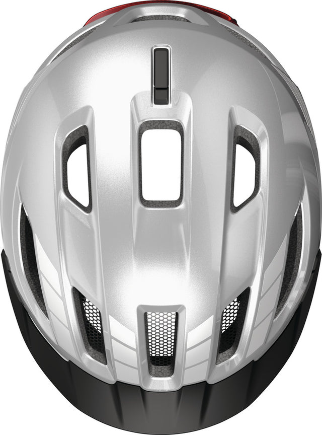 Abus Urban-I 4.0 ACE signal silver - cykelhjelm