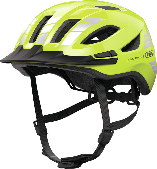 Abus Urban-I 4.0 signal yellow - cykelhjelm
