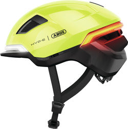 ABUS HYP-E Signal Yellow elcykelhjelm – billede 1