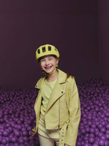 Abus Youn-I 2.0 mono yellow - Cykelhjelm