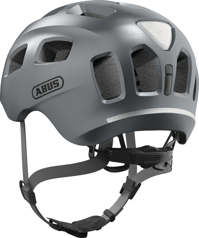 Abus Youn-I 2.0 graphite silver - Cykelhjelm