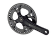 Mixbike Kranksæt Pioneer 44T 170mm 3/32” Alu Sort – billede 1