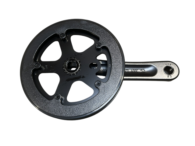 Mixbike Kranksæt Pro 36T 152mm 3/32” Alu Sort – billede 2
