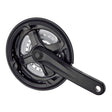 Mixbike Kranksæt 6/7/8-sp 42/34/24T 152mm Alu Sort – billede 1