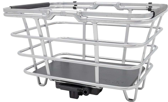 AtranVelo Epic Multi kurv AVS Key alu 17L 10kg sølv - cykelkurv