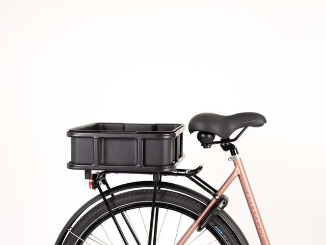 Atran Bakery Crate Kurv AVS Sort - Cykelkurv